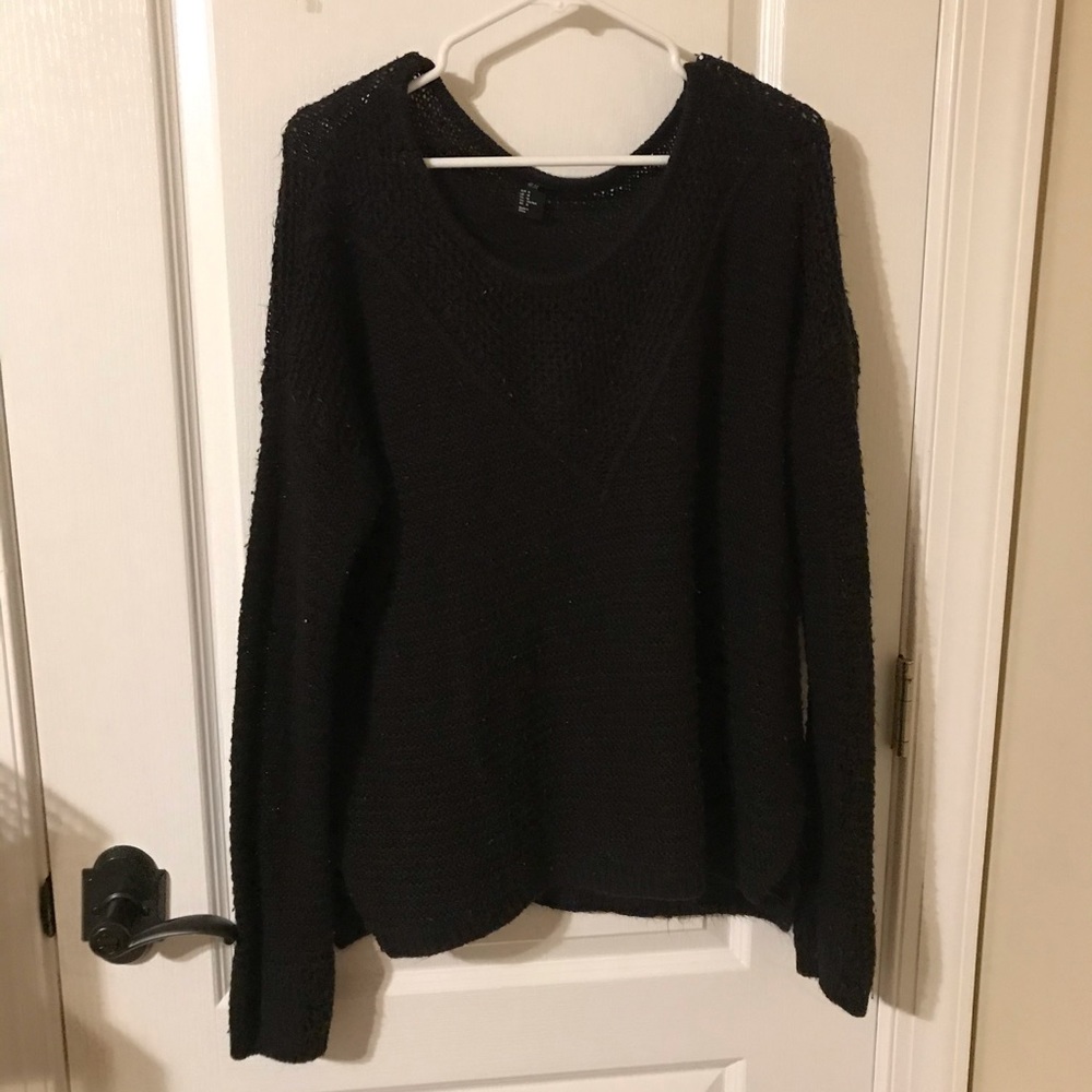 Black sweater